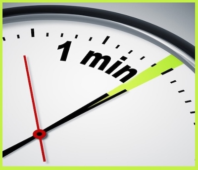 The One Minute&nbsp;Rule
